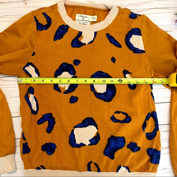 Phillip Lim for target blue & yellow leopard top - Picture 6 of 8